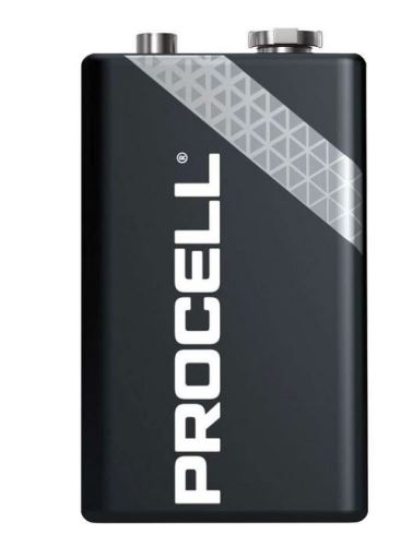Baterie Duracell Procell Alkaline Industrial MN1604, 6LR61, 9V, 1ks