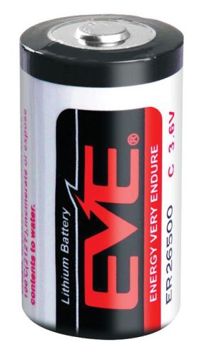 Baterie EVE ER26500 (LS26500), 3,6V, (velikost C), 8500mAh, Lithium, 1ks