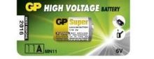 Baterie GP 11A, 1ks, 1021001111, MN11, L1016, 6V, alkaline, (Blistr 1ks)