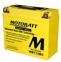 Motobaterie Motobatt MBT12B4, 12V, 11Ah, 170A (YT12B-4, YT12B-BS)