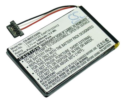 Baterie CS-MIOC320SL náhradní pro navigace Mio C320, 1150mAh, Li-Pol, (Blistr 1ks) (1)