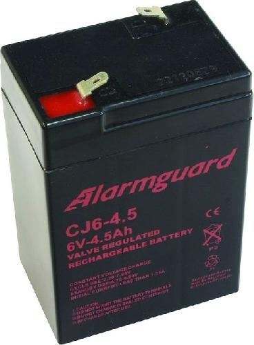 Baterie (akumulátor) ALARMGUARD CJ6-4.5, 6V, 4,5Ah
