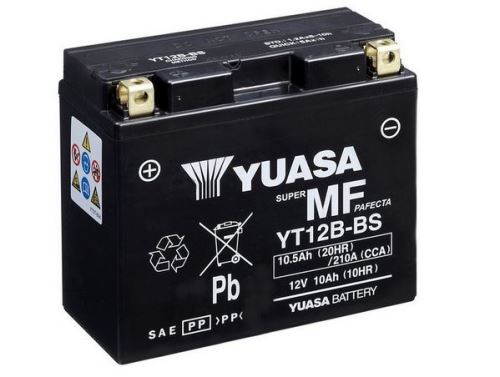 Motobaterie YUASA YT12B-BS, 12V, 10Ah