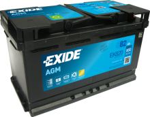 Autobaterie EXIDE Start-Stop AGM, 12V, 82Ah, EK820