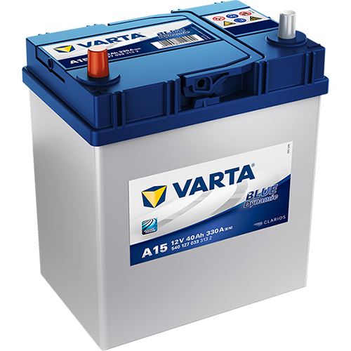 Autobaterie VARTA BLUE Dynamic 40Ah, 12V (A15) - Levá (2)