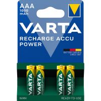 Baterie Varta Recharge Accu Power HR03, 56743101404, AAA, 1000mAh, nabíjecí, (Blistr 4ks)