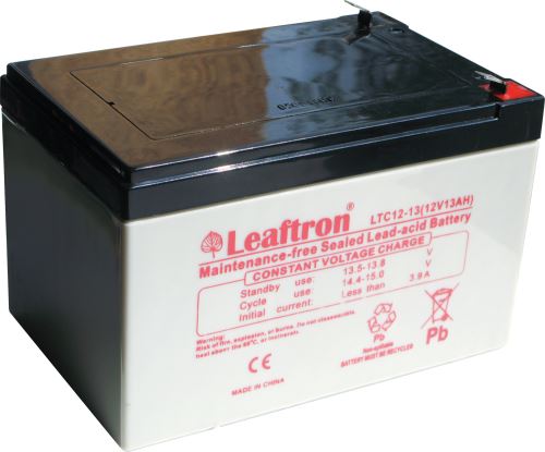 Akumulátor (baterie) Leaftron LTC12-13, 12V - 13Ah, cyklická