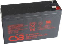 Akumulátor (baterie) CSB HR1224W F1/F2, 12V 6,4Ah