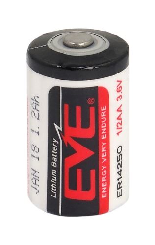 Baterie EVE ER14250 (LS14250), 3,6V, (velikost 1/2AA), 1200mAh, Lithium, 1ks