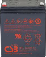 Akumulátor (baterie) CSB HRL1225W F2, 12V 5,8Ah, Faston 250, široký