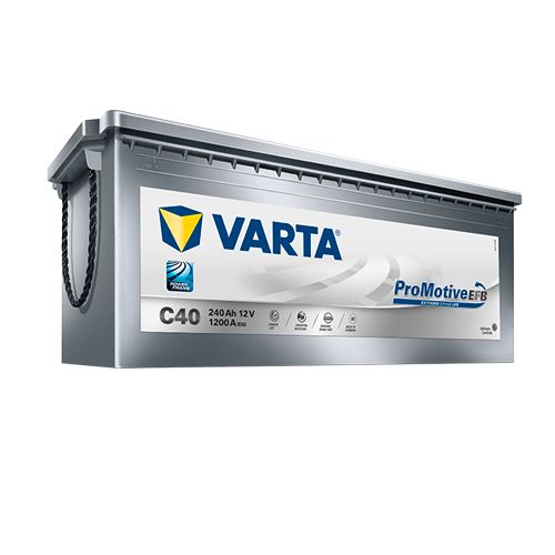 Autobaterie VARTA Silver PROMOTIVE EFB 240Ah, 1200A, 12V (C40)