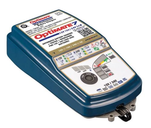 Nabíječka OptiMate 7, 12V-10A/24V-5A, TM260 (automatická nabíječka)
