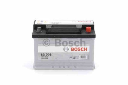 Autobaterie BOSCH Black S3 008, 70Ah, 12V, 640A, 0 092 S30 080 (1)