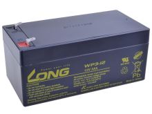 Baterie Long 12V, 3Ah olověný akumulátor F1