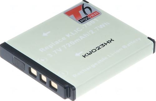 Baterie Kodak KLIC-7001, 3,6V (3,7V), 700mAh, 2,6Wh