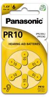 Panasonic PR10(230)/6LB, Zinc-Air (Blistr 6ks) - baterie do naslouchadel
