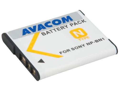 Baterie Sony NP-BN1, 3,6V, 600mAh, 2,2Wh