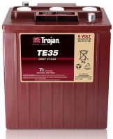 Trakční baterie Trojan TE 35 (3 / 9 Gis 196 DIN) , 245Ah, 6V - průmyslová profi