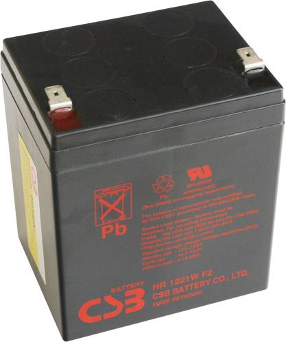 Akumulátor (baterie) CSB HR1221W F2, 12V, 5,1Ah