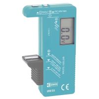 EMOS univerzální tester baterií N0322 pro AA, AAA, C, D, 9V, knoflíkové, (zkoušečka)