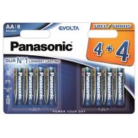 Baterie Panasonic Evolta Alkaline, LR6, AA, (Blistr 8ks)