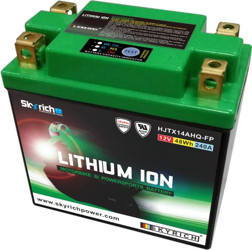 Motobaterie Skyrich HJTX14AHQ-FP Lithium (12V, 5Ah, 240A, 48Wh)
