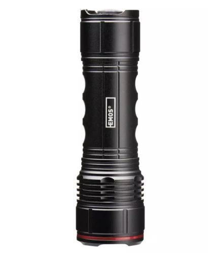 LED svítilna kovová, 500 lm, 4× AAA, FOKUS, P3115