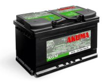 Autobaterie Akuma AGM (Start-Stop) 12V, 60Ah, 680A, 7906362, VR680