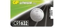 Baterie GP CR1632, Lithium, 3V, (Blistr 1ks)