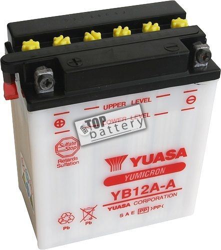 Motobaterie Yuasa YB12A-A, 12V, 12Ah