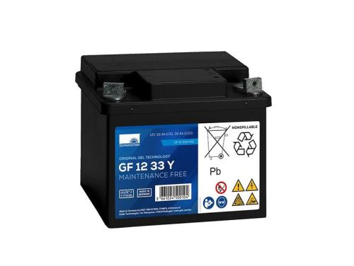 Trakční gelová baterie Sonnenschein GF 12 033 Y G2, 12V, 38Ah (C5/32.5Ah, C20/38Ah)