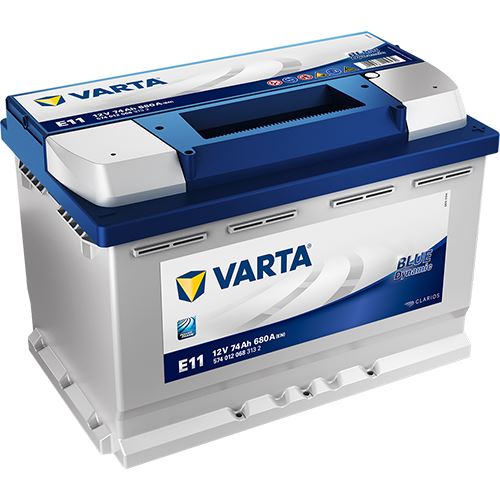 Autobaterie VARTA BLUE Dynamic 74Ah, 12V (E11)