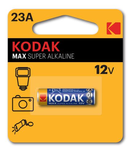Baterie Kodak Max 23AE, LRV08, 23A, Alkaline, 12V, (Blistr 1ks)