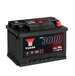 Autobaterie Yuasa YBX3000, 60Ah, 12V, 550A (YBX3075) (1)
