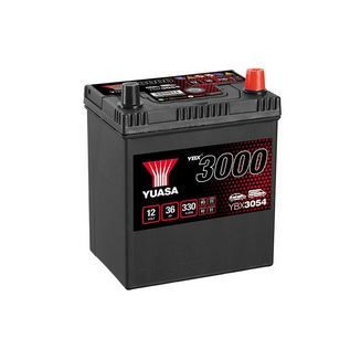 Autobaterie Yuasa YBX3000, 36Ah, 12V, 330A (YBX3054) - Japan Pravá