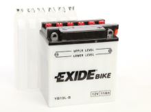 Motobaterie EXIDE BIKE Conventional, 12V, 11Ah, 130A, YB10L-B