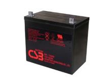 Akumulátor (baterie) CSB GPL12520, 12V, 52Ah, závit M6