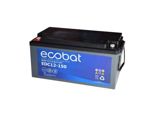 Trakční (gelová) baterie ECOBAT EDC12-150 160Ah, 12V