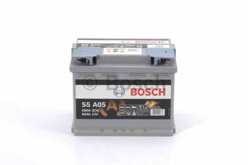 Autobaterie BOSCH S5A 050 Start Stop AGM, 60Ah, 12V, 680A, 0 092 S5A 050 (2)