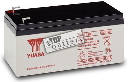 Záložní akumulátor (baterie) Yuasa NP 3,2-12 (3,2Ah, 12V)
