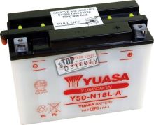 Motobaterie Yuasa Y50-N18L-A, 12V, 20Ah