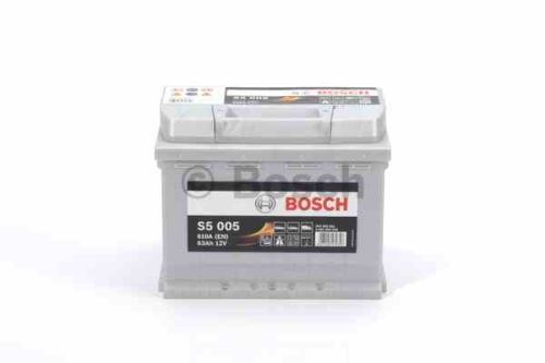 Autobaterie BOSCH Silver S5 005, 63Ah, 12V, 610A, 0 092 S50 050 (1)