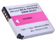 Baterie Panasonic DMW-BCK7, 3,6V (3,7V), 700mAh, 2,9Wh