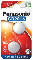 Baterie Panasonic CR2016/2BP, Lithium, 3V, (Blistr 2ks)