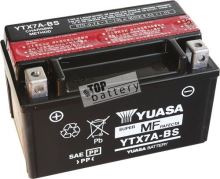 Motobaterie YUASA YTX7A-BS, 12V, 6Ah