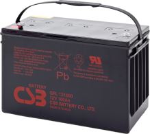 Akumulátor (baterie) CSB GPL121000, 12V, 100Ah, zapuštěný závit M6, M8
