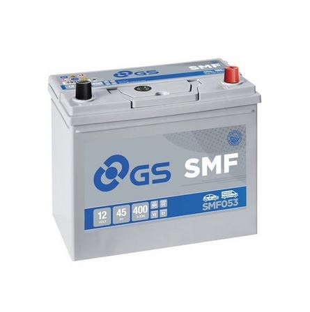 Autobaterie GS SMF/Yuasa 45Ah, 12V, 400A, SMF053 - Japan pravá
