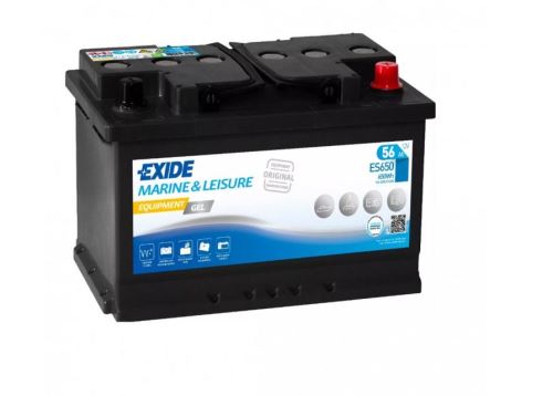 Trakční baterie EXIDE EQUIPMENT GEL, 12V, 56Ah, ES650 (2)
