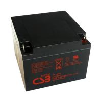 Akumulátor (baterie) CSB GP12260, 12V, 26Ah, závit M5