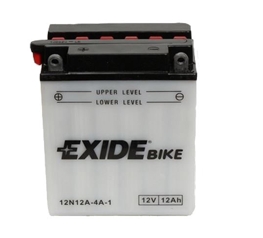 Batterie moto Exide 12N12A-4A-1 12v 12ah 110A 